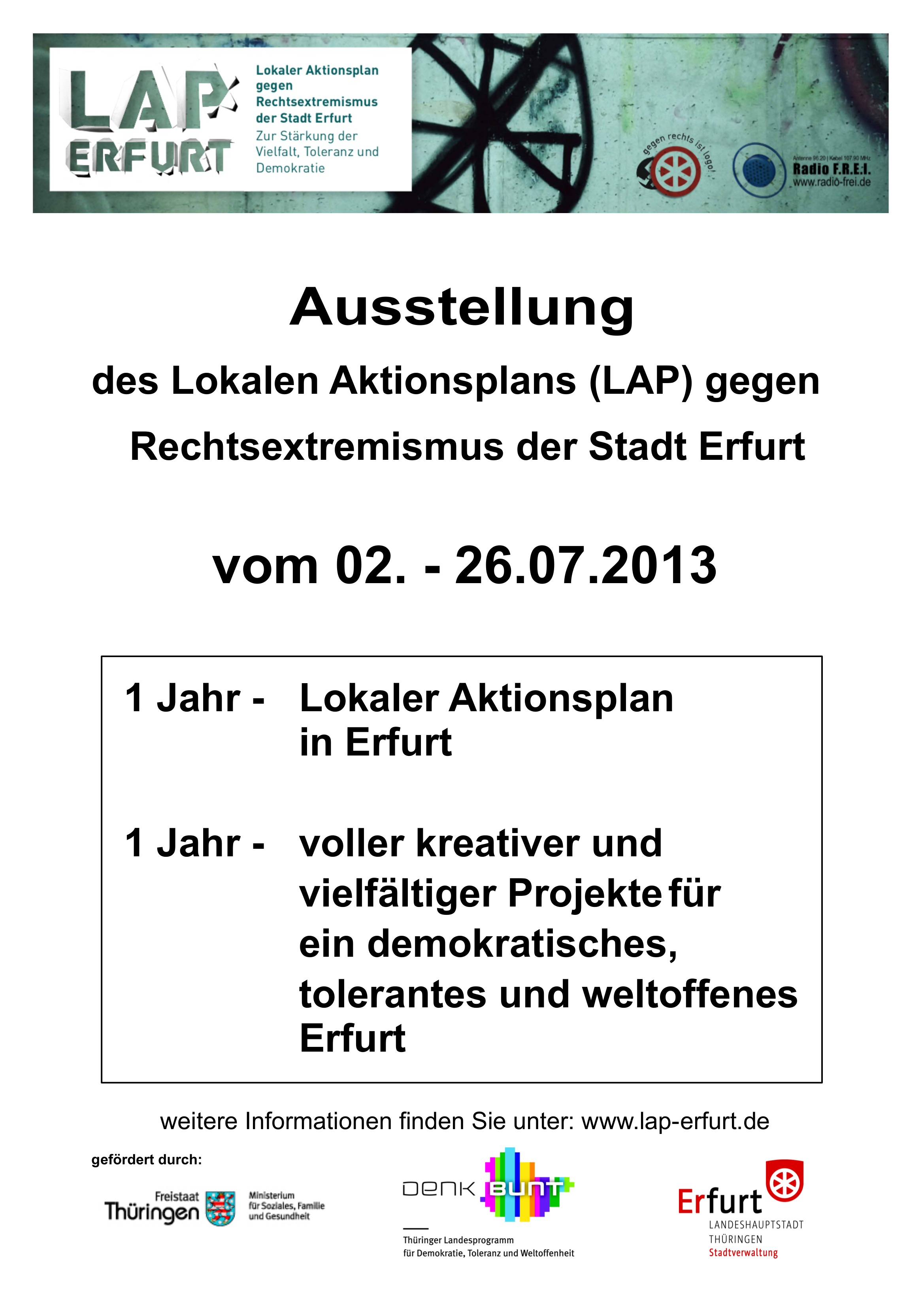 LAP-Projekt Ausstellung Rathaus